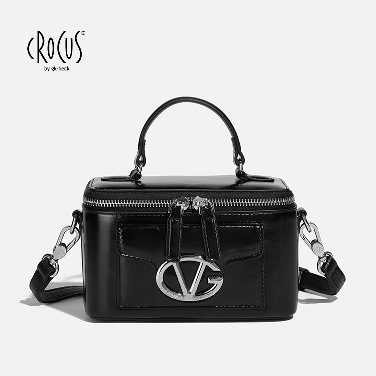 CROCUS联名款化妆盒子手提包