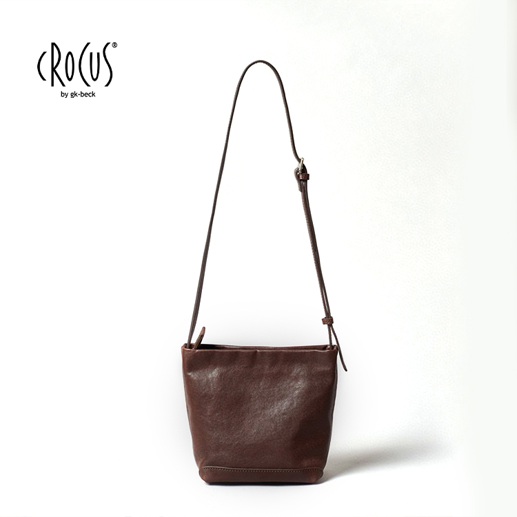   CROCUS真皮信封小水桶包