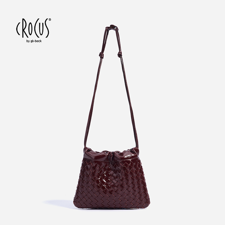    CROCUS时尚编织云朵包